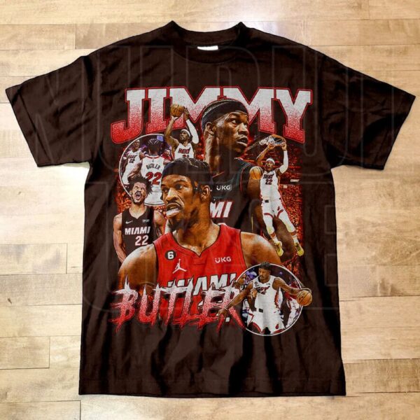 Vintage Style Jimmy Butler Shirt, Basketball shirt, Classic 90s Graphic Tee, Unisex, Vintage Bootleg