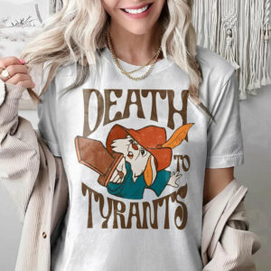 Retro 70s Skippy Rabbit Deadth To Tyrants Shirt, Robin Hood T-shirt, Birthday Gift Tee, Matching Family Shirts