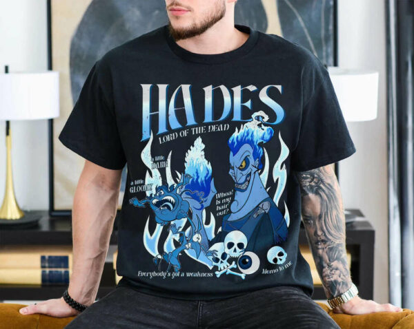 Villains Hades Herculess Shirt, Hades Lord Of The Deadd T-shirt, Unisex T-shirt Family, Matching Family Shirts, Vacation Trip Sweatshirt, Trip shirt, Birthday Gift