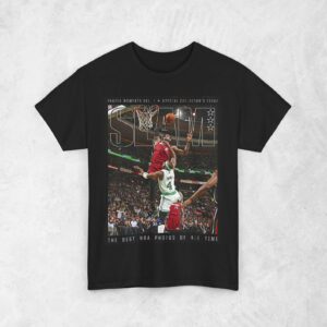 LeBron James “LBJ” Shirt, Miami Heat NBA SLAM Cover T-Shirt, Unisex Sports Tee, Vintage Retro Basketball Streetwear, Gift For Men, Dad, Guys T-Shirt