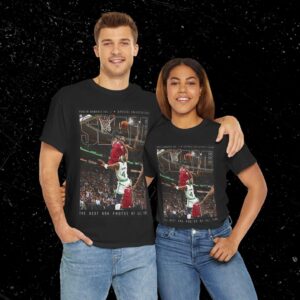LeBron James “LBJ” Shirt, Miami Heat NBA SLAM Cover T-Shirt, Unisex Sports Tee, Vintage Retro Basketball Streetwear, Gift For Men, Dad, Guys T-Shirt