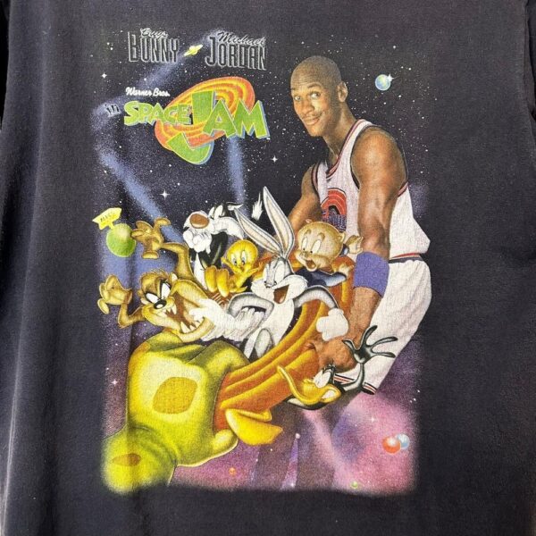 1995 Michael Jordan Space Jam T-shirt, Unisex Sports Tee, Vintage Retro Basketball Streetwear, Gift For Men, Dad, Guys