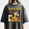 LeBron James “LBJ” Shirt, Miami Heat NBA SLAM Cover T-Shirt, Unisex Sports Tee, Vintage Retro Basketball Streetwear, Gift For Men, Dad, Guys T-Shirt