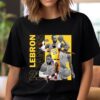 LeBron James “LBJ” Shirt, Miami Heat NBA SLAM Cover T-Shirt, Unisex Sports Tee, Vintage Retro Basketball Streetwear, Gift For Men, Dad, Guys T-Shirt