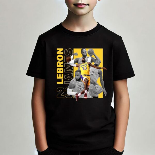 LeBron James Shirt Version 2, Miami Heat NBA SLAM Cover T-Shirt, Unisex Sports Tee, Vintage Retro Basketball Streetwear, Gift For Men, Dad, Guys T-Shirt