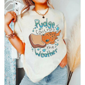 Pudge Controls The Weather LiL0 & St!tch T-Shirt, Unisex T-shirt Family, Matching Family Shirts, Vacation Trip Sweatshirt, Trip shirt