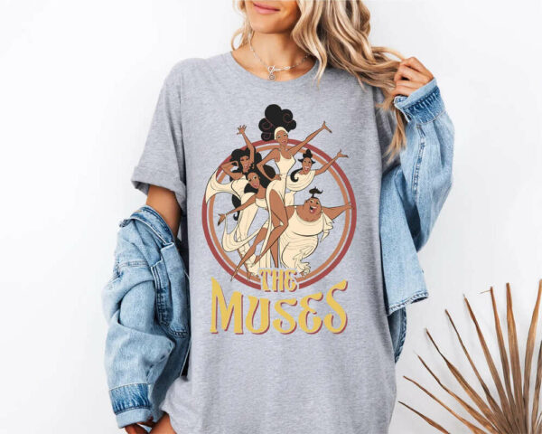 Retro 90s Diva The Muses Herculess Shirt, Unisex T-shirt Family, Matching Family Shirts, Vacation Trip Sweatshirt, Trip shirt