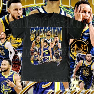 Vintage Stephen Curry T-Shirt, Chef Curry High Quality T Shirt Custom Vintage Design Player Basketball Fan Gift T-Shirt