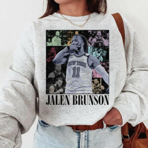 Vintage Jalen Brunson Shirt, New York Basketball Bootleg 90s Shirt