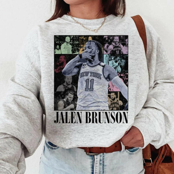 Vintage Jalen Brunson Shirt, New York Basketball Bootleg 90s Shirt