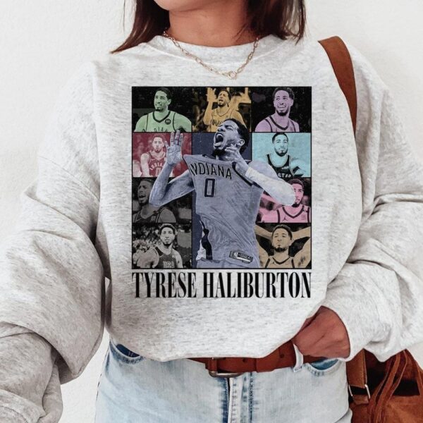Vintage Tyrese Haliburton Basketball Bootleg 90s Shirt