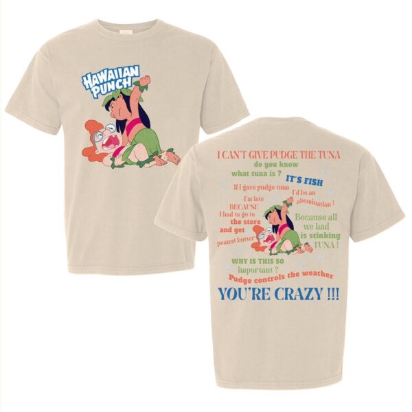 Funny Lines Hawaiian Punch 2 Sides T-Shirt