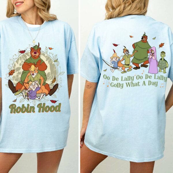 Robin Hood & Little John Oo-De-Lally 2 Sides T-Shirt