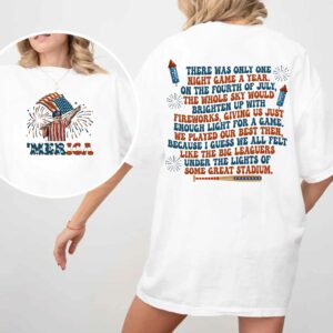 Sandlot Hambino ‘Merica 4th Of July 2 Sides – T-Shirt