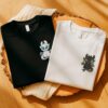 Toothless and Light Fury Couple Embroidered Sweatshirt