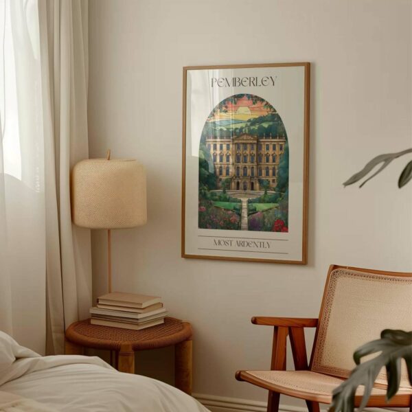Pride and Prejudice Pemberley House Poster