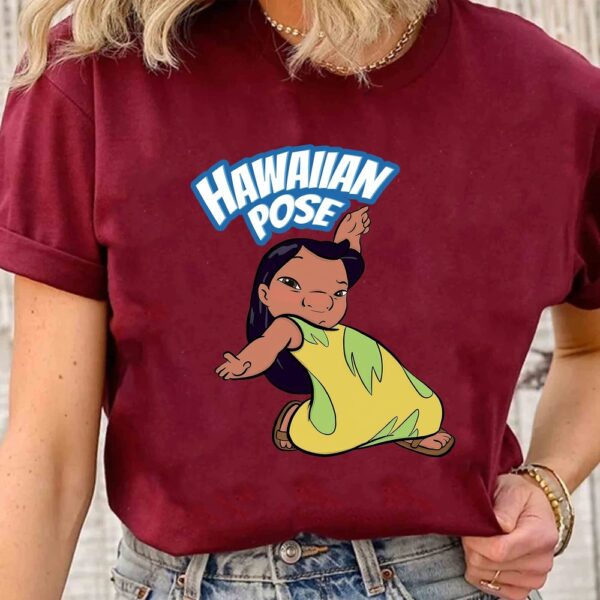Retro 90s LiLo & Stitch, Hawaiian Pose T-Shirt