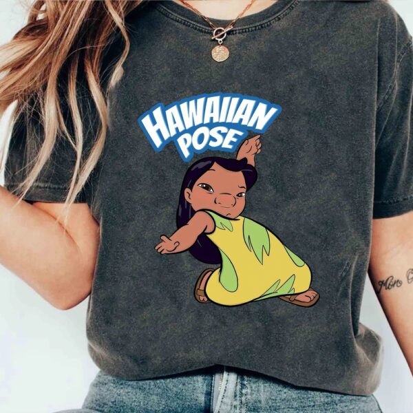 Retro 90s LiLo & Stitch, Hawaiian Pose T-Shirt