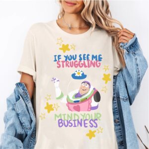 Mind Your Business, Mrs. Nesbitt, Toy Story Buzz Lightyear T-shirt