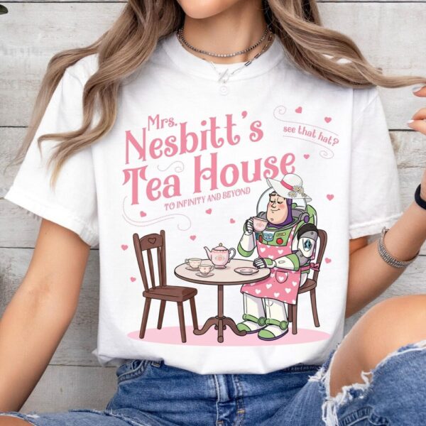 Mrs. Nesbitt Tea House, Toy Story Buzz Lightyear T-shirt