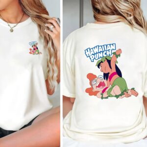 Retro 90s LiLo & Stitch, Hawaiian Punch 2 Sides T-Shirt