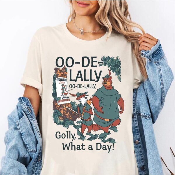 Oo-De-Lally Version3, Golly What A Day , Robin Hood And Little John T-shirt
