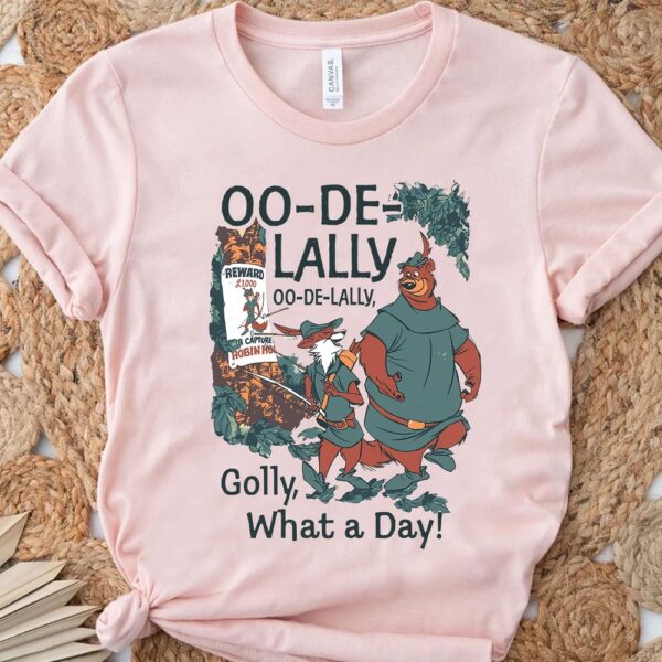 Oo-De-Lally Version3, Golly What A Day , Robin Hood And Little John T-shirt
