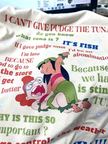 Funny Lines Hawaiian Punch 2 Sides T-Shirt photo review