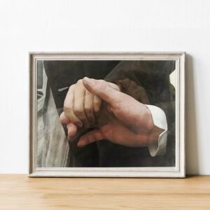Pride and Prejudice Hand Flex Scene Iconic Poster
