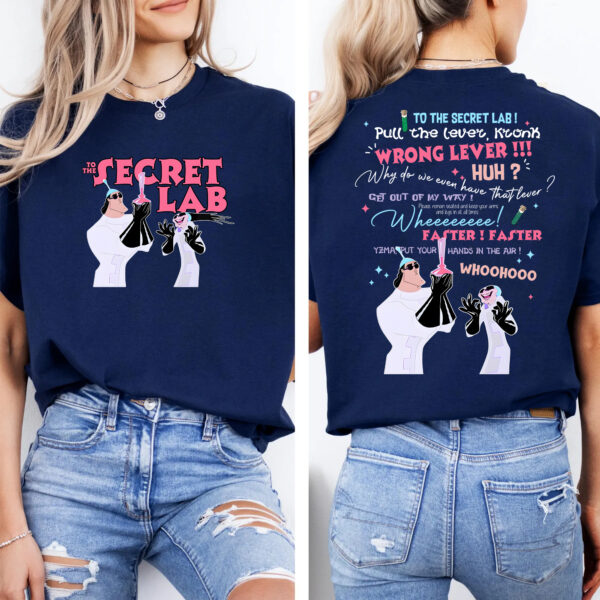 Secret Lab, The Emperor’S New Groove 2 Sides T-Shirt