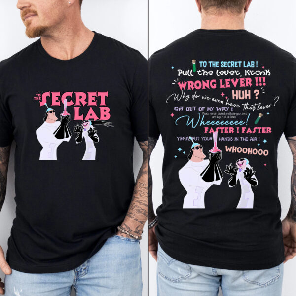 Secret Lab, The Emperor’S New Groove 2 Sides T-Shirt