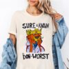 Squidward Tentacles Middle Finger To My Haters 2 Sides T-Shirt