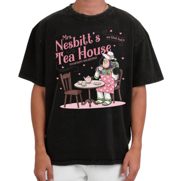 One Arm Version Mrs. Nesbitt Tea House, Toy Story Buzz Lightyear T-shirt
