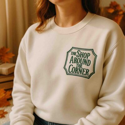 The Shop Around The Corner –  Embroidered Sweatshirt