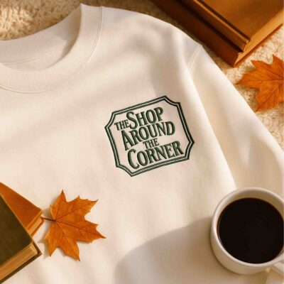 The Shop Around The Corner – Embroidered Sweatshirt The Shop Around The Corner – Embroidered Sweatshirt