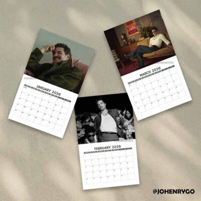 Pedro Pascal – Calendar 2026