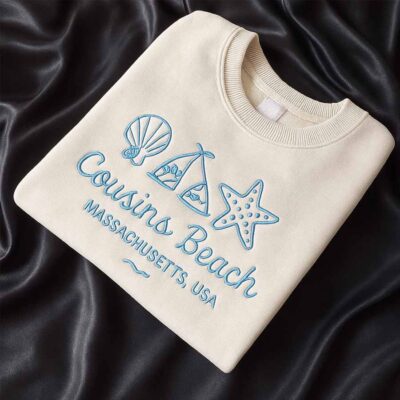 Cousin Beach TSITP –  Embroidered Sweatshirt