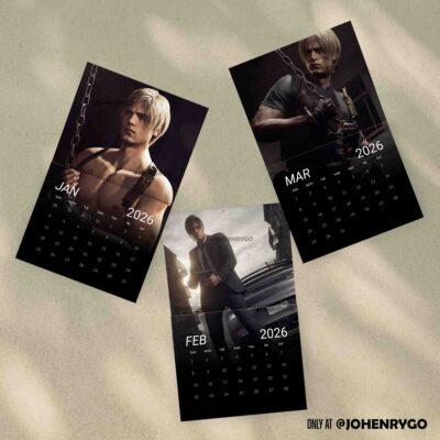 Leon Scott Kenedy Ver2 – 2026 Calendar