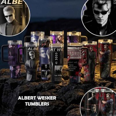 Albert Wesker 40 Oz Tumbler Full Versions